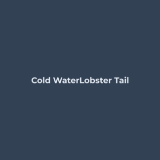 Cold Water Lobster Tail