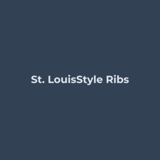 St. Louis Style Ribs