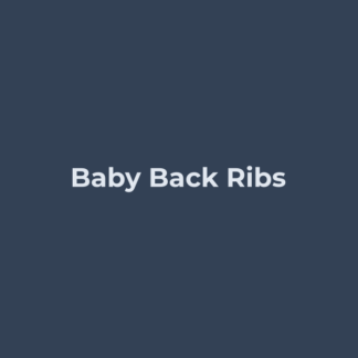 Baby Back Ribs