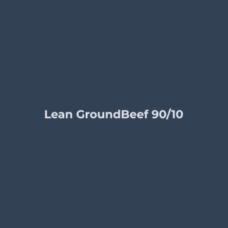 Lean Ground Beef 90/10