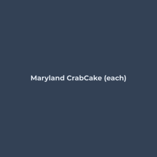 Maryland Crab Cake (each)