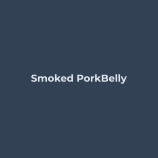 Smoked Pork Belly
