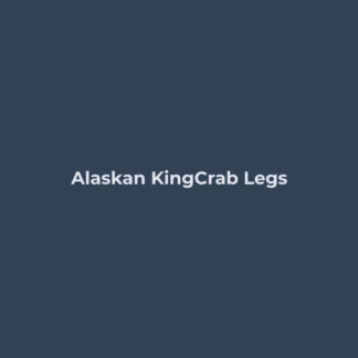 Alaskan King Crab Legs