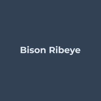 Bison Ribeye