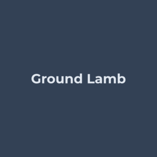 Ground Lamb