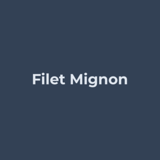 Filet Mignon