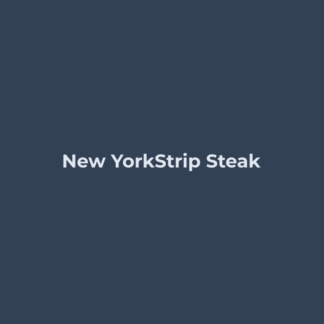 New York Strip Steak